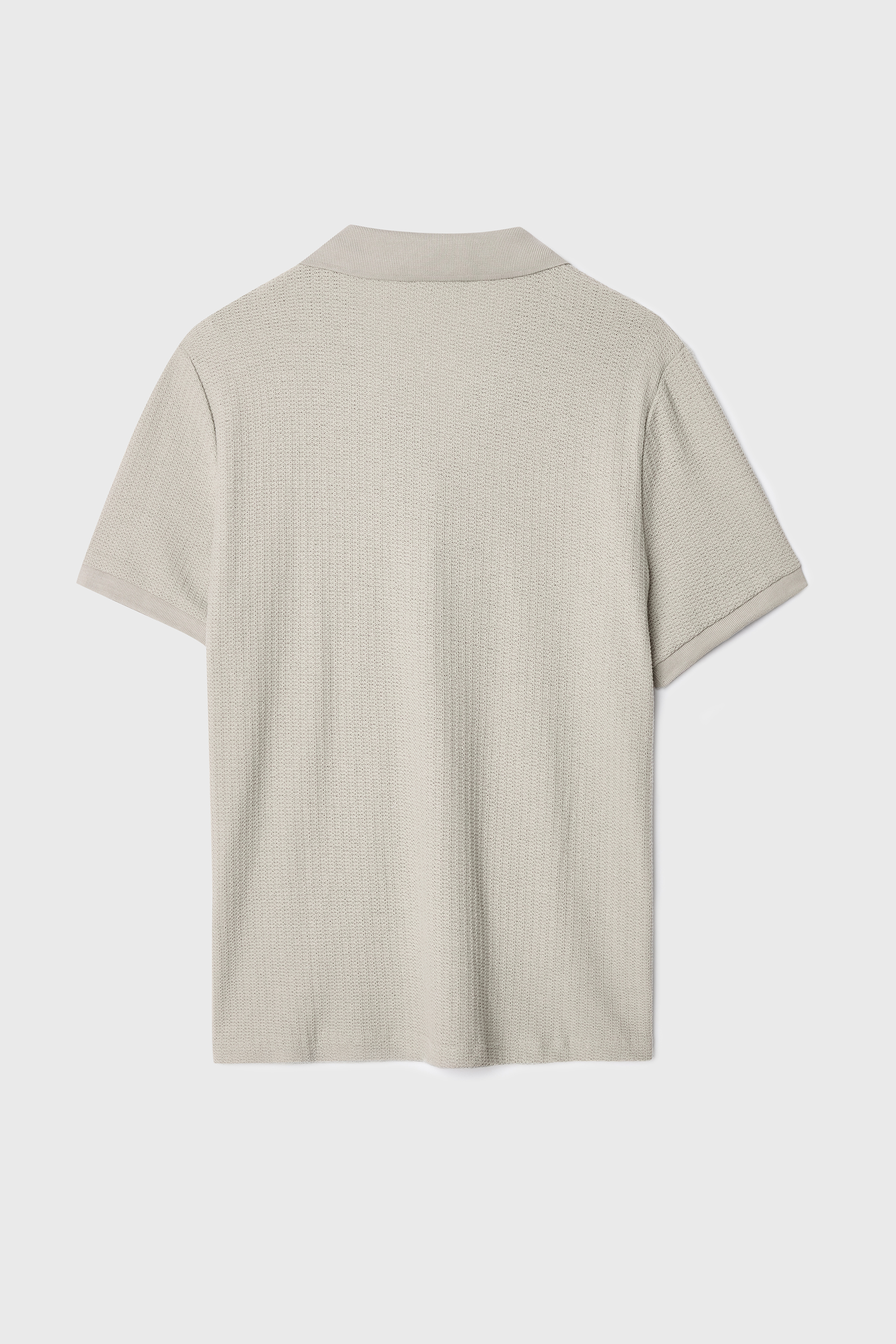 POLO YAKA ÖRME T-SHIRT