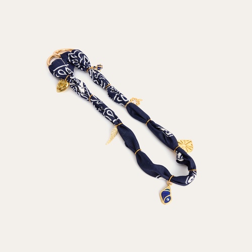  FULAR GÖRÜNÜMLÜ ÇANTA CHARMI