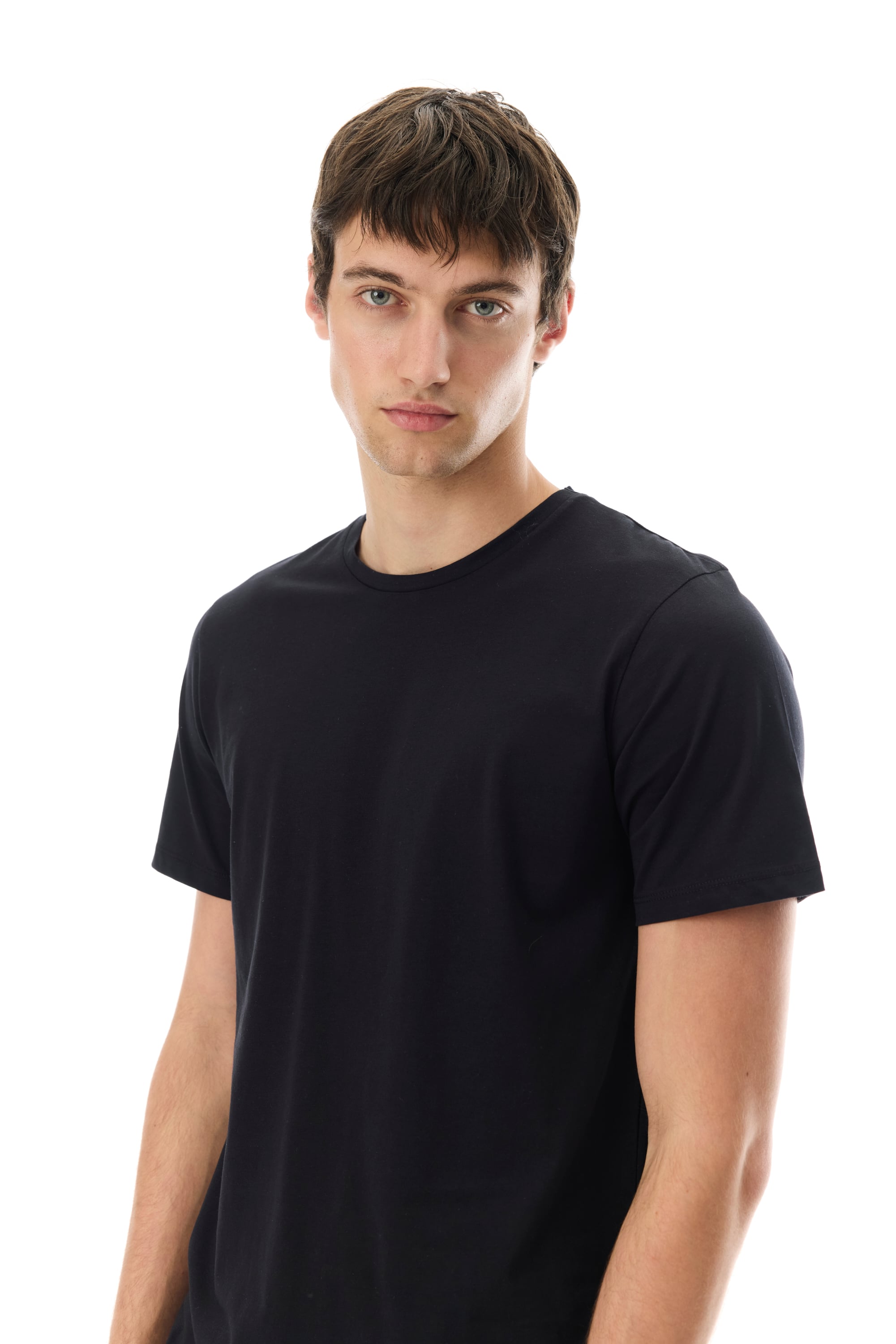 REGULAR FIT BİSİKLET YAKA T-SHIRT