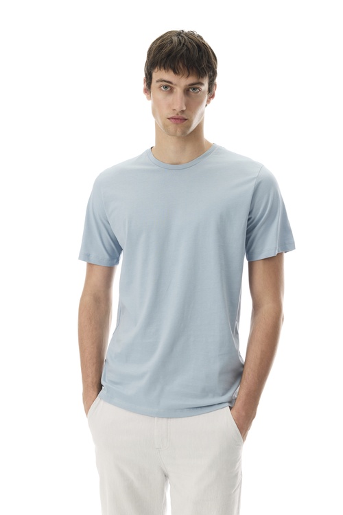  REGULAR FIT BİSİKLET YAKA T-SHIRT