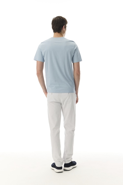  REGULAR FIT BİSİKLET YAKA T-SHIRT