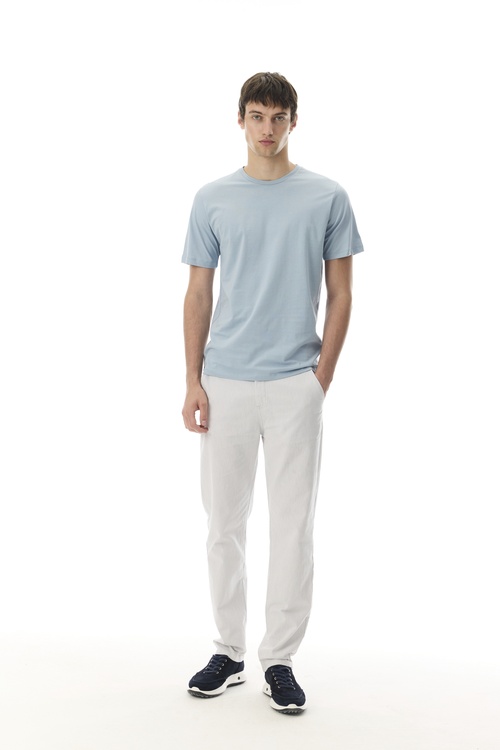  REGULAR FIT BİSİKLET YAKA T-SHIRT