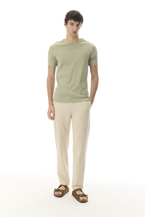  BİSİKLET YAKA KISA KOLLU T-SHIRT