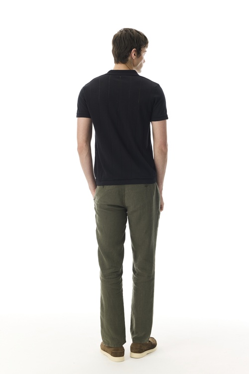  POLO YAKA KISA KOLLU KAZAK