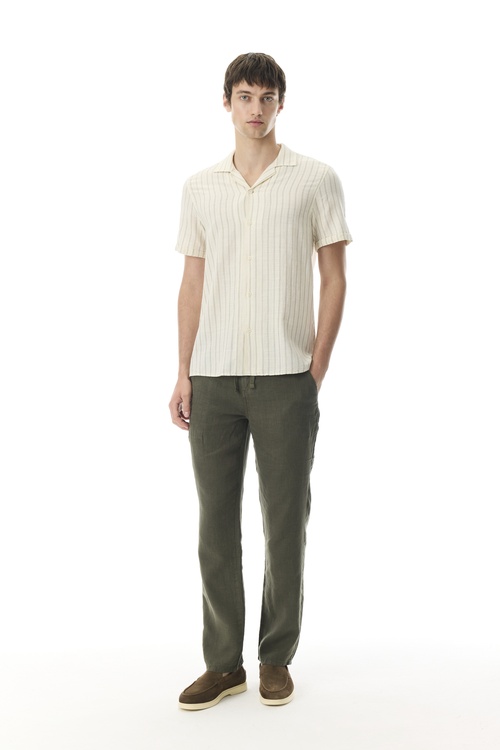  STRAIGHT FIT KETEN PANTOLON