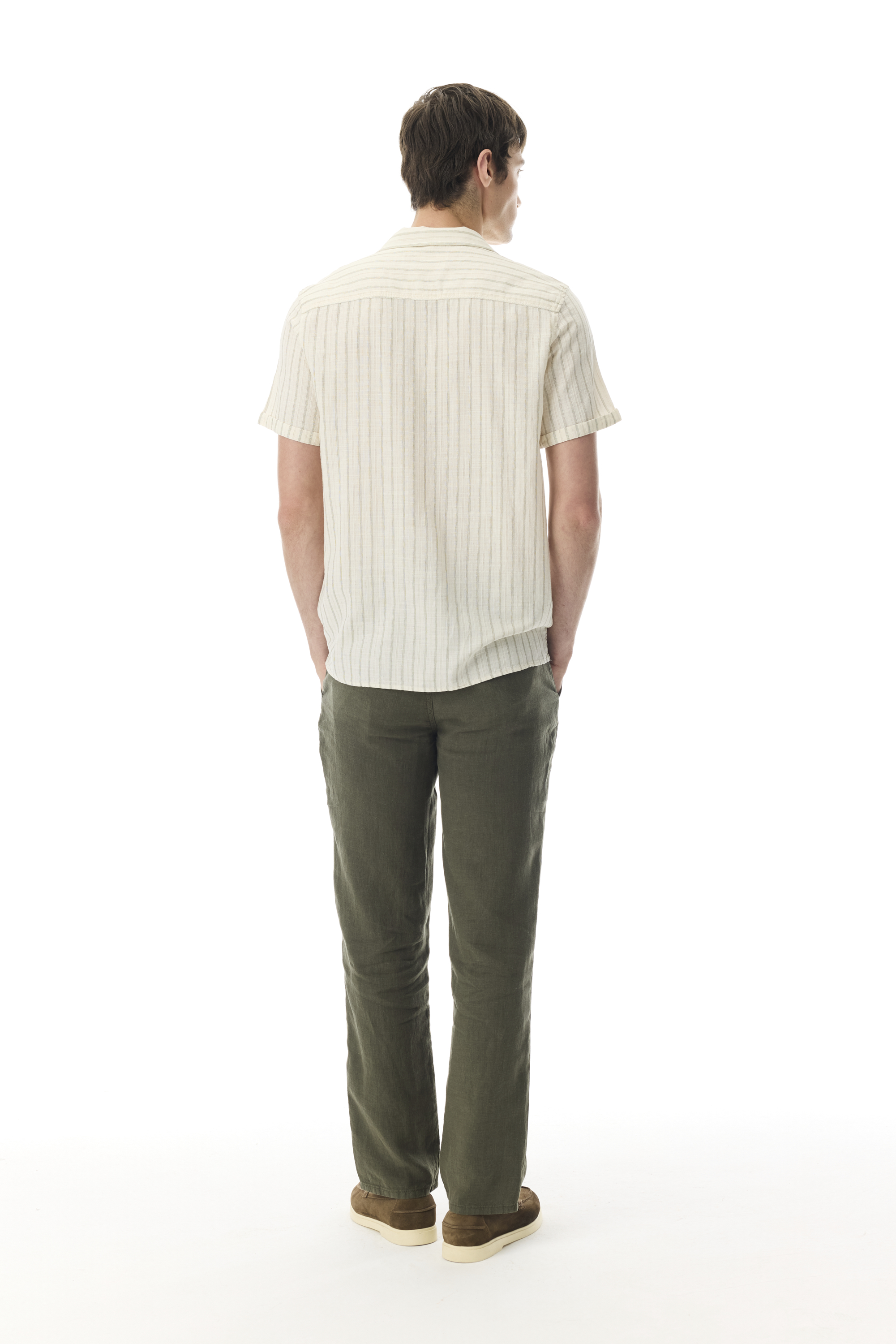 STRAIGHT FIT KETEN PANTOLON