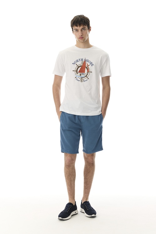  STRAIGHT FIT BELİ LASTİKLİ ŞORT