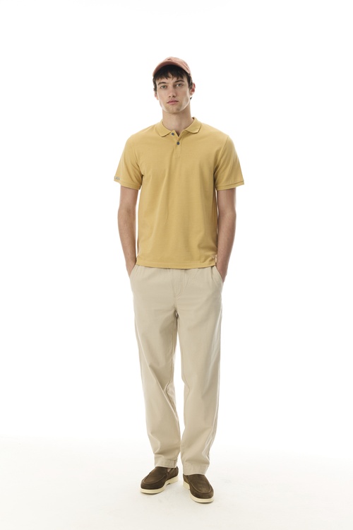  NAKIŞLI POLO YAKA T-SHIRT