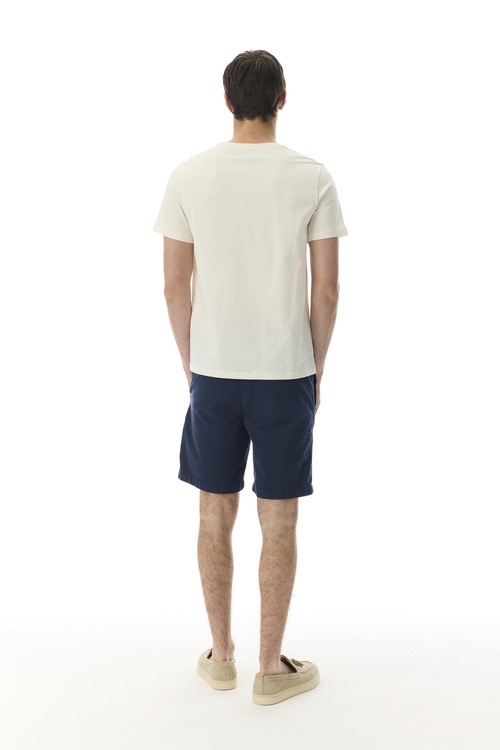  BASKILI BİSİKLET YAKA T-SHIRT