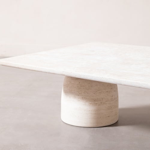 TRAVERTEN DUE KAHVE SEHPASI