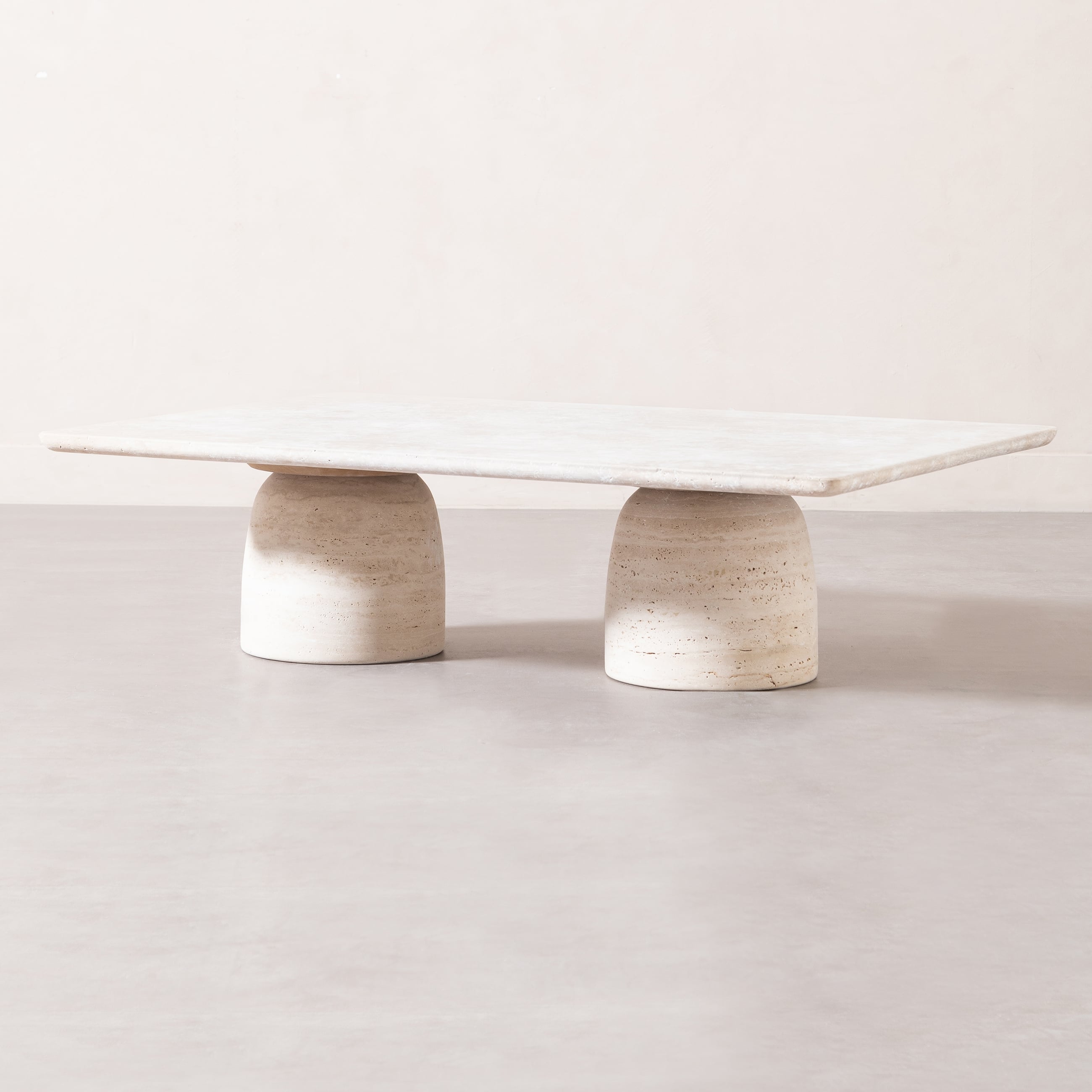 TRAVERTEN DUE KAHVE SEHPASI