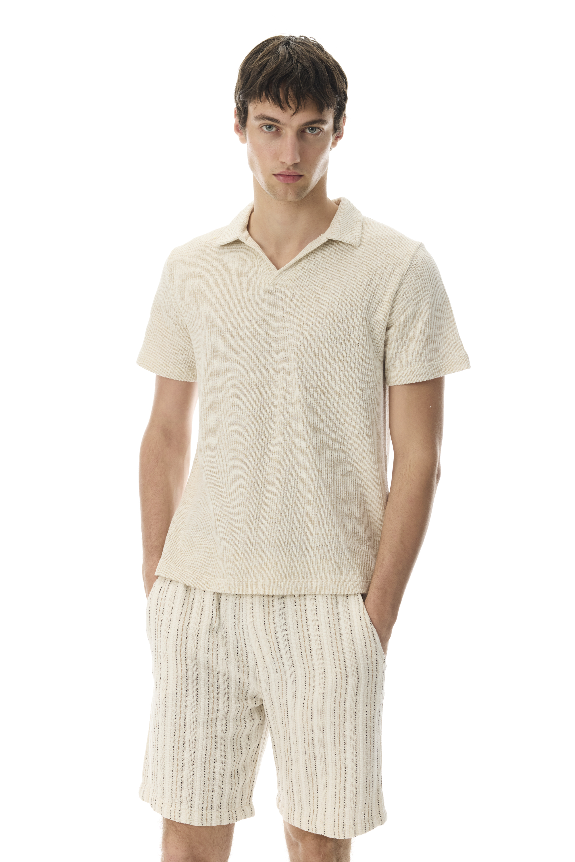 POLO YAKA KISA KOLLU T-SHIRT