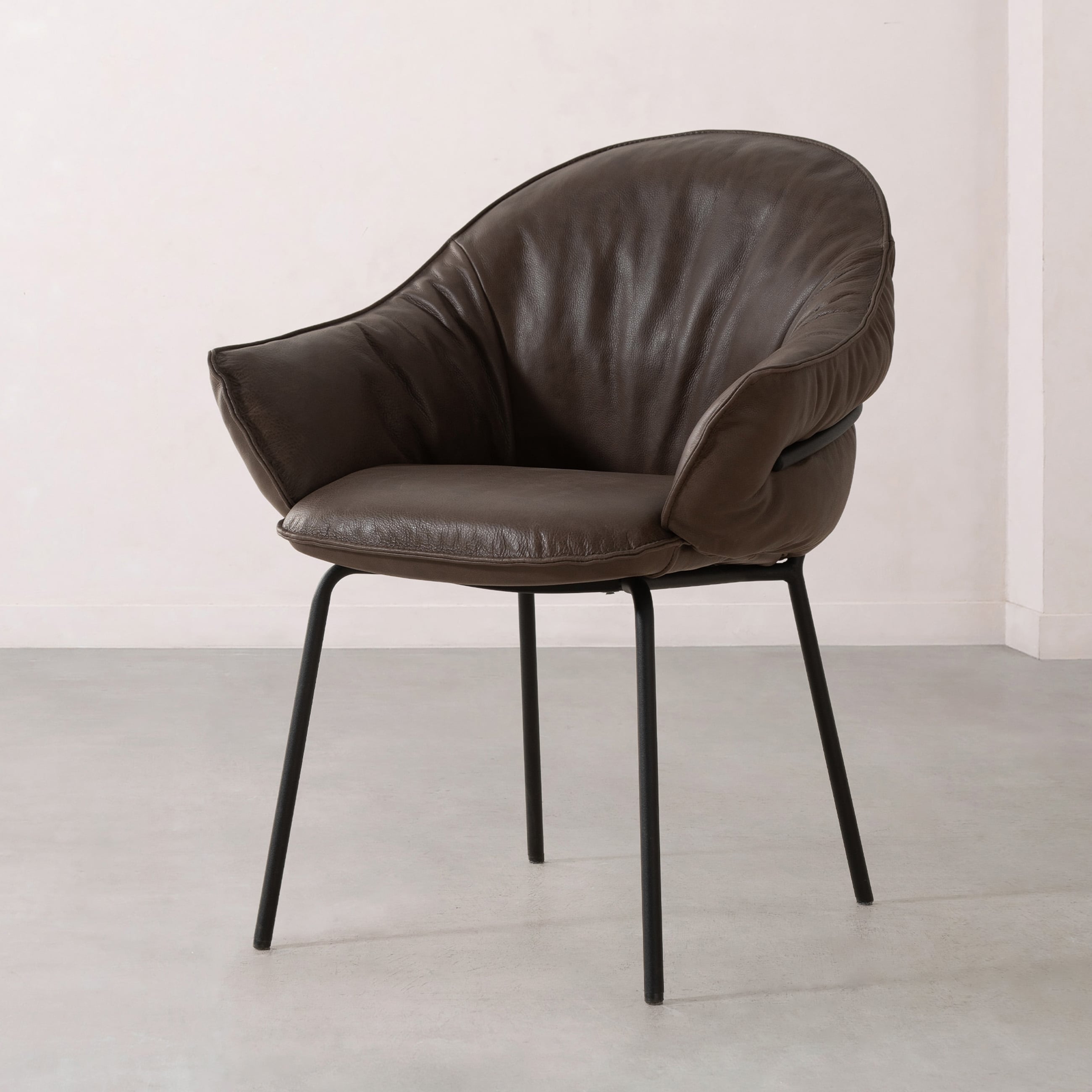 SERGIO SANDALYE KAHVE