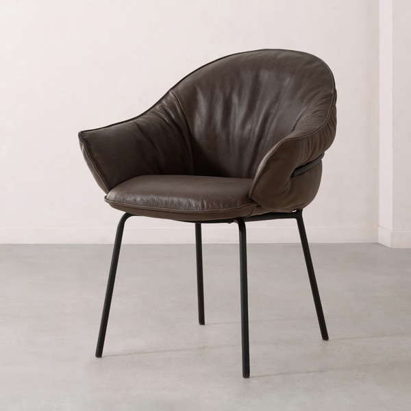 Mudo Concept Sergio Sandalye Kahve Renksiz