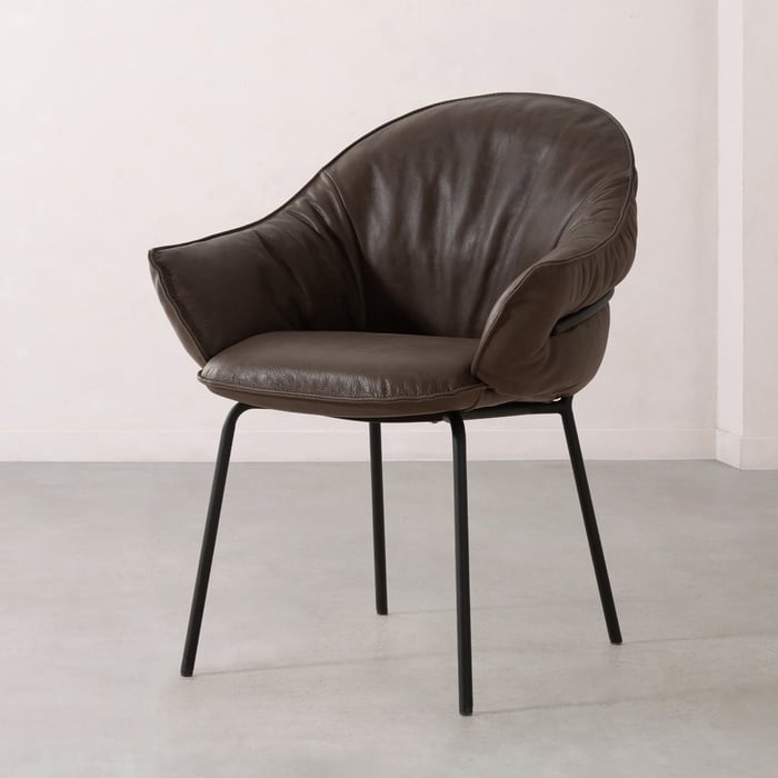 SERGIO SANDALYE KAHVE