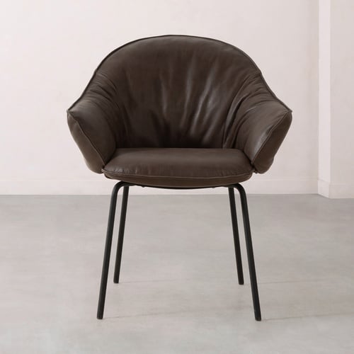 SERGIO SANDALYE KAHVE