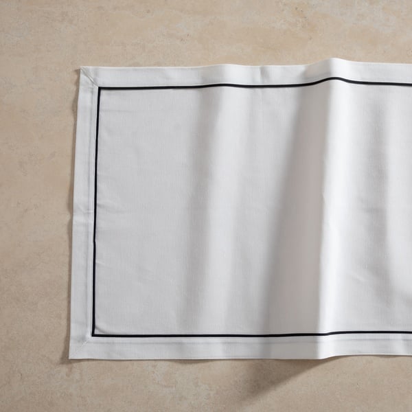 Mudo Home  Buldan Keteni Runner Siyah Biyeli 50X130