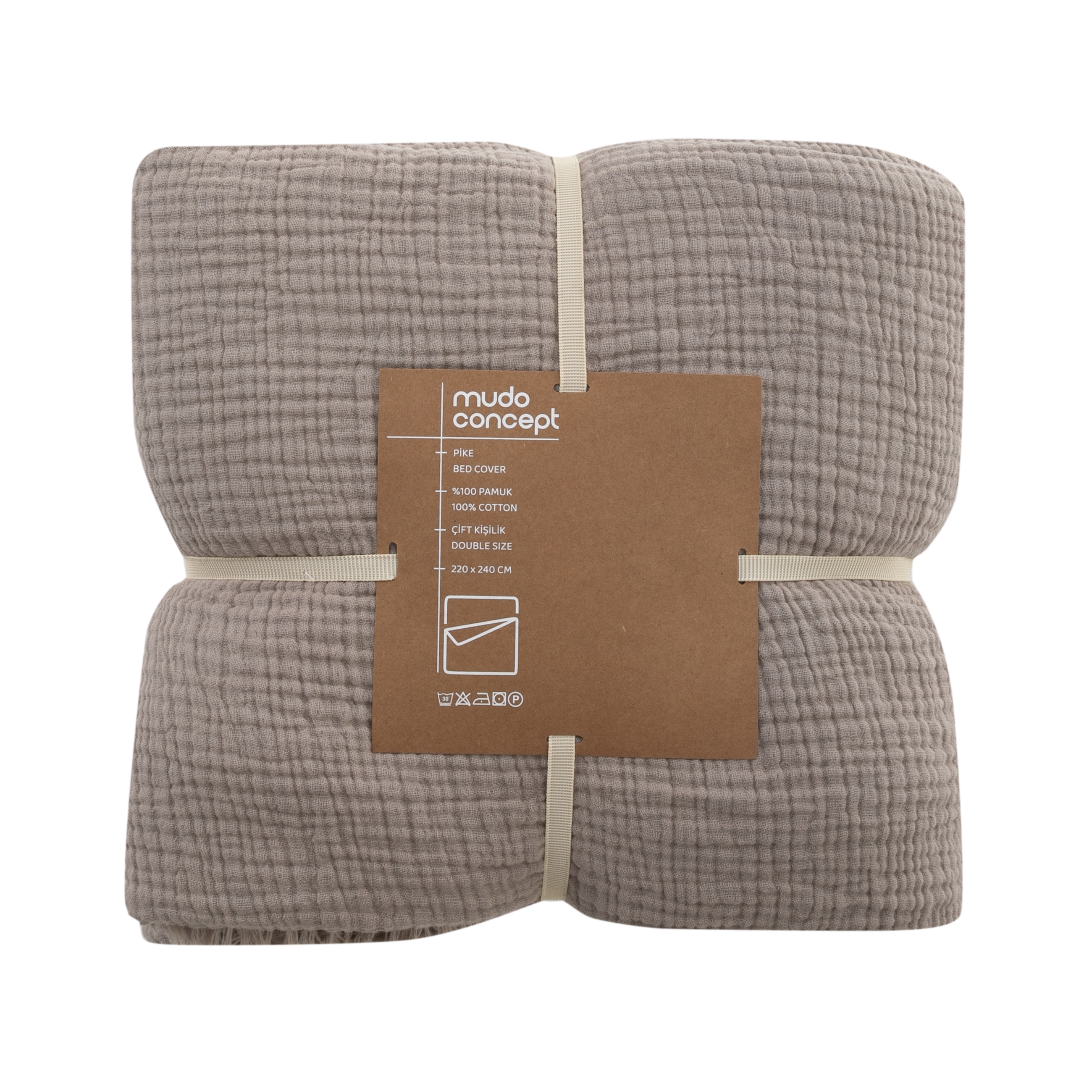 VALERIA PİKE VİZON 220X240