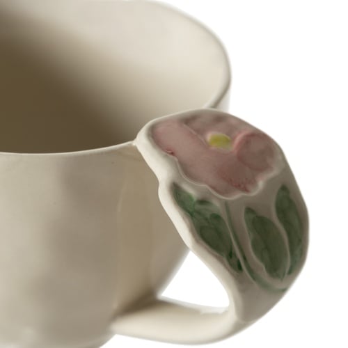  FLOWER KUPA-RED 400ML