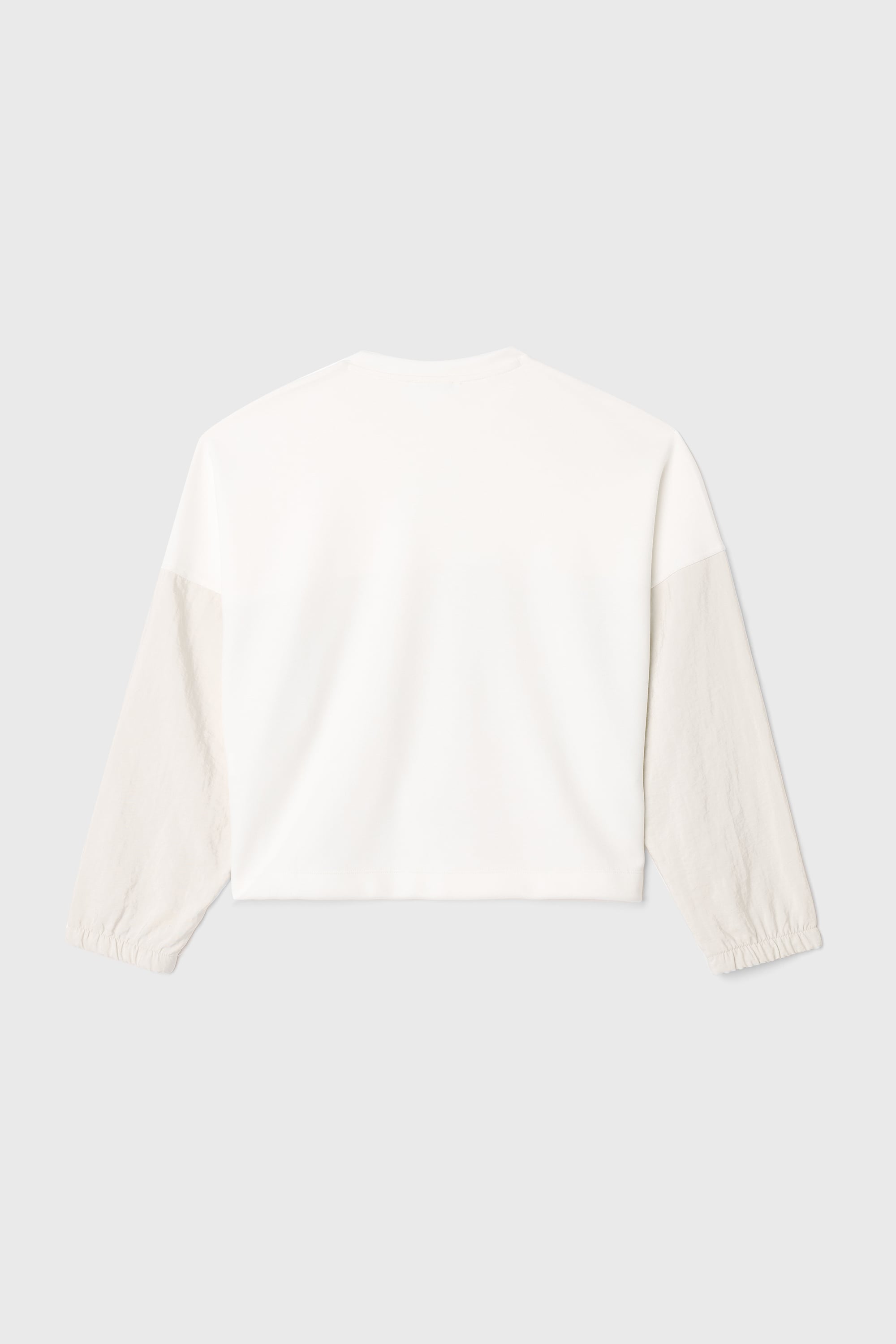 RENK BLOKLU BİSİKLET YAKA SWEATSHIRT