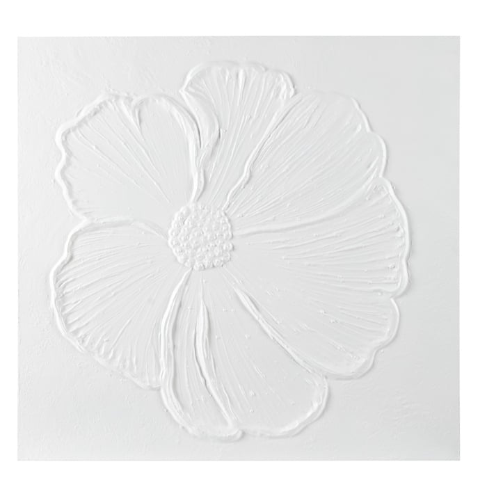 HANA KABARTMALI YAĞLIBOYA TABLO 100X100CM