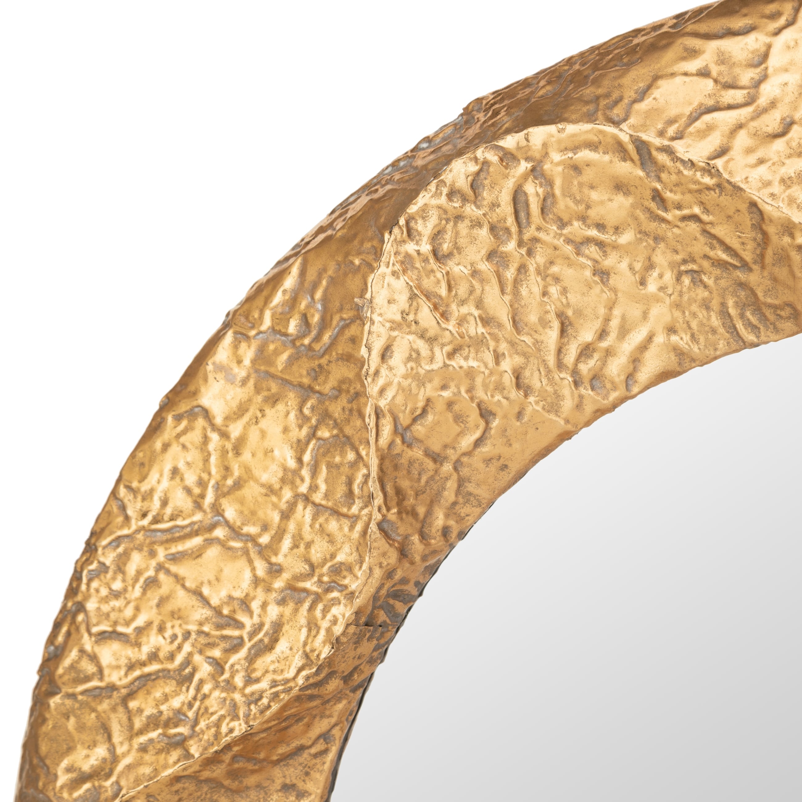 GOLD ROUND DUVAR AYNASI 104 X104 CM