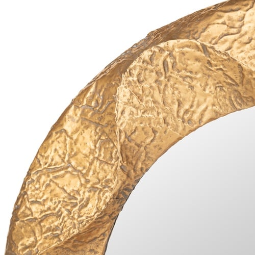 GOLD ROUND DUVAR AYNASI 104 X104 CM