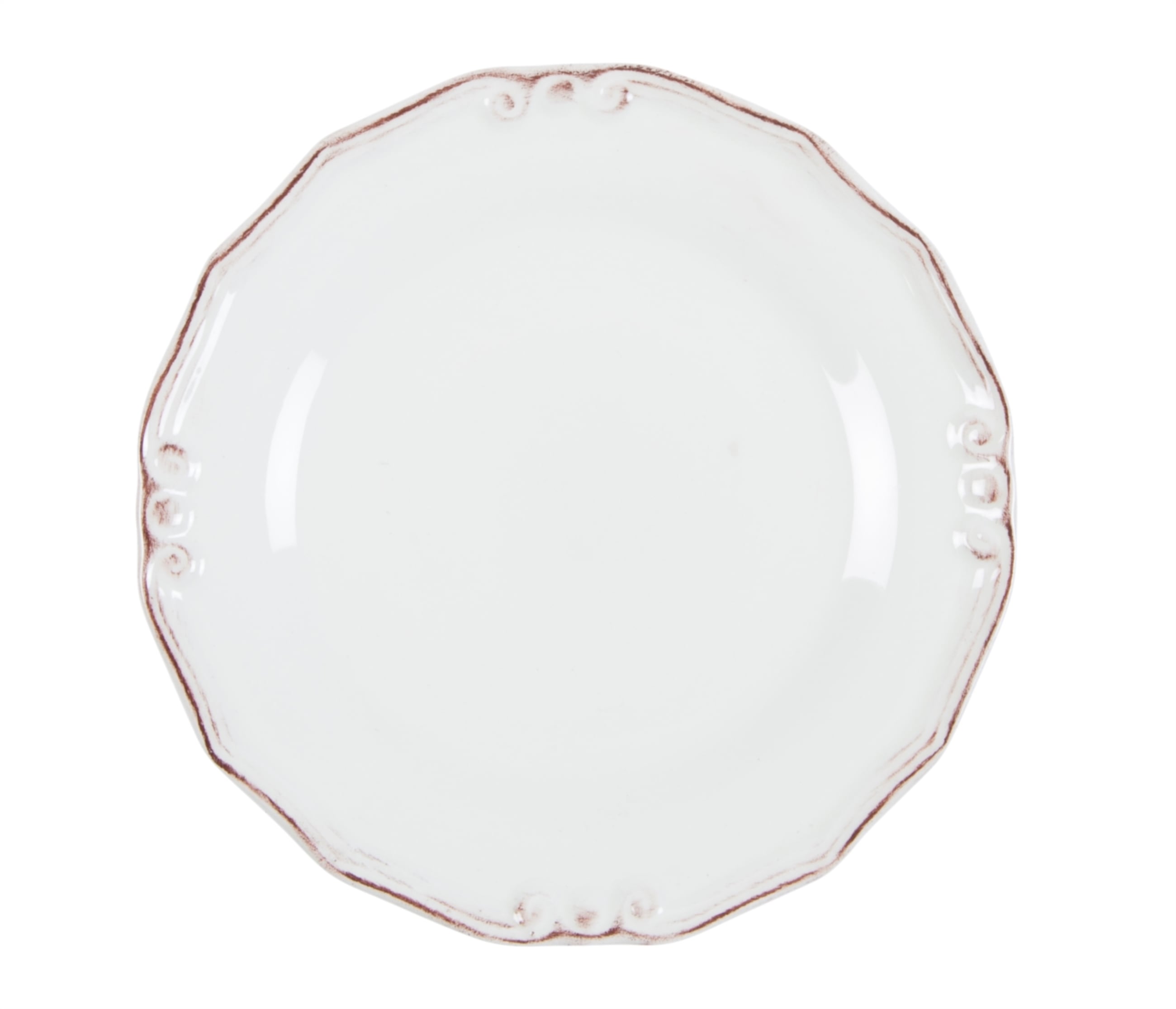 EKRU SERVİS TABAĞI 25CM