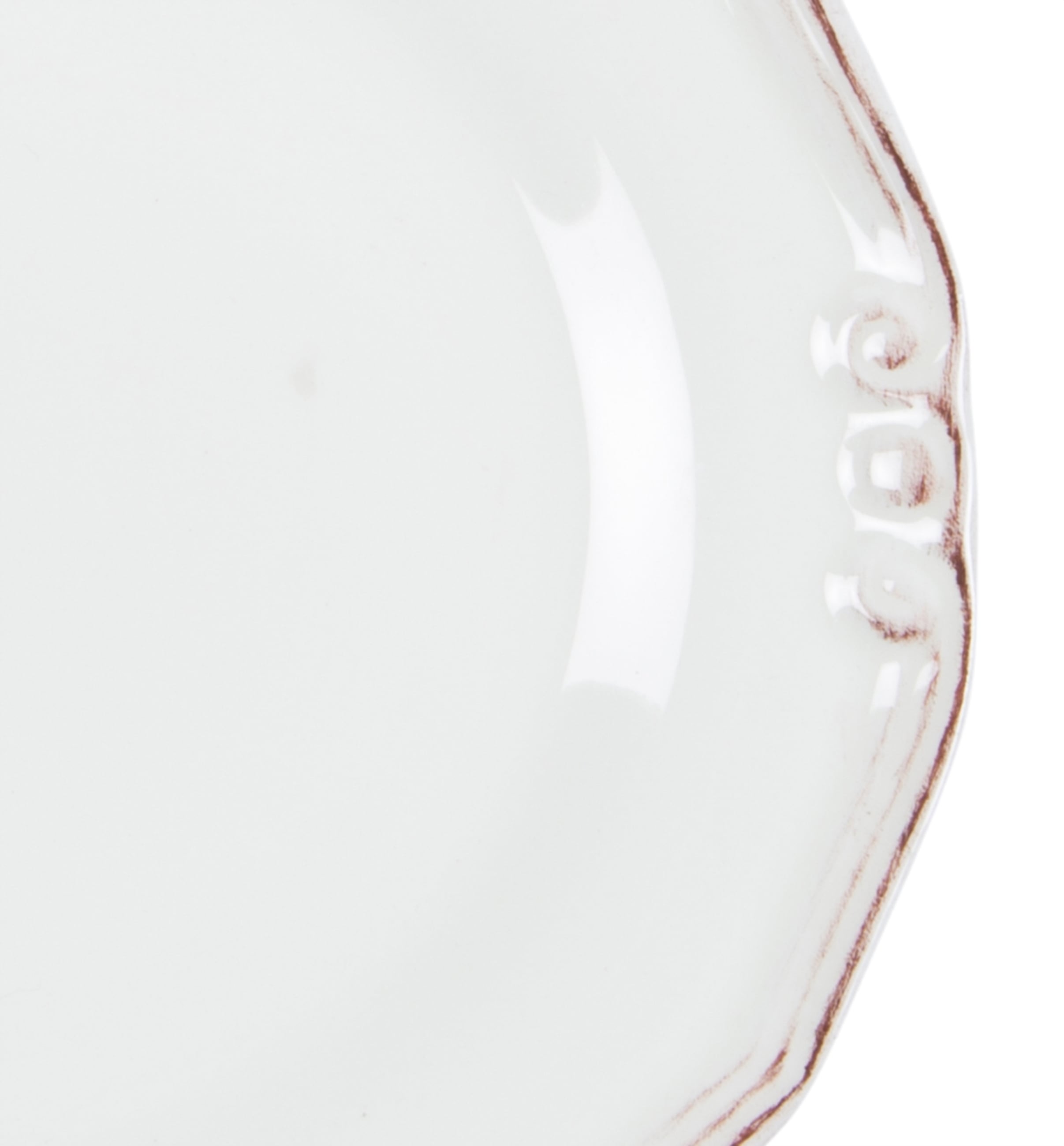 EKRU SERVİS TABAĞI 25CM