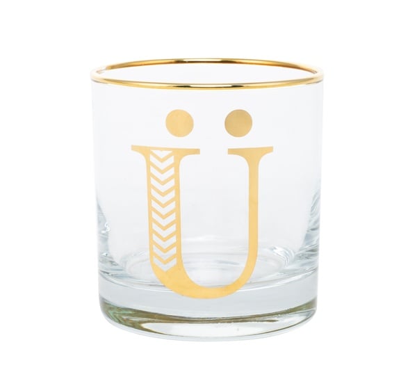Mudo Home Monogram Bardak – Ü 300Ml Renksiz