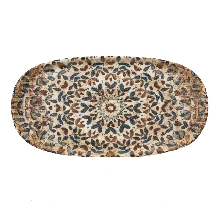 EPHESUS DÜZ KAYIK TABAK 25CM