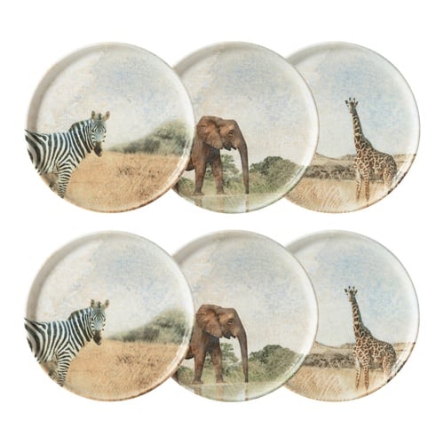  WILD PASTA TABAĞI SETİ 20CM-6LI