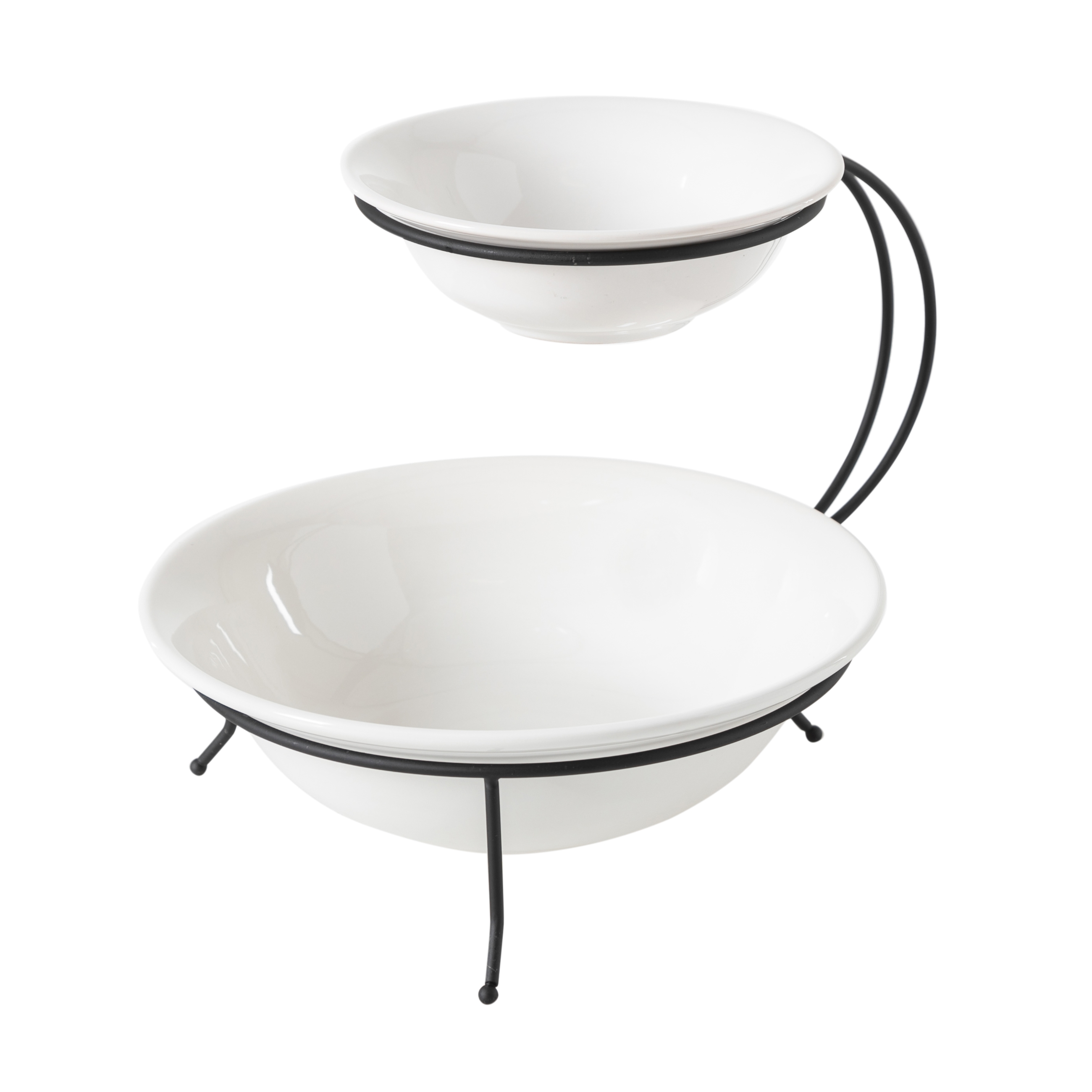 GURME İKİ KATLI YUVARLAK SUNUM