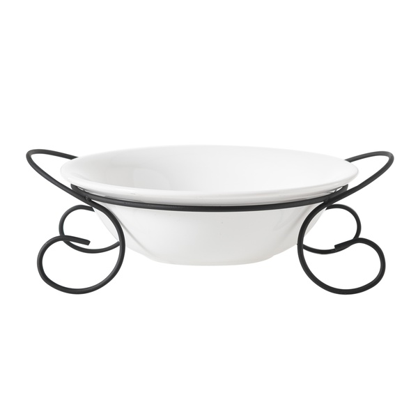 Mudo Home Gurme Standli Yuvarlak Sunum Renksiz