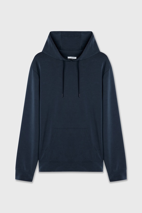  KAPÜŞONLU KANGURU CEPLİ MODAL SWEATSHIRT