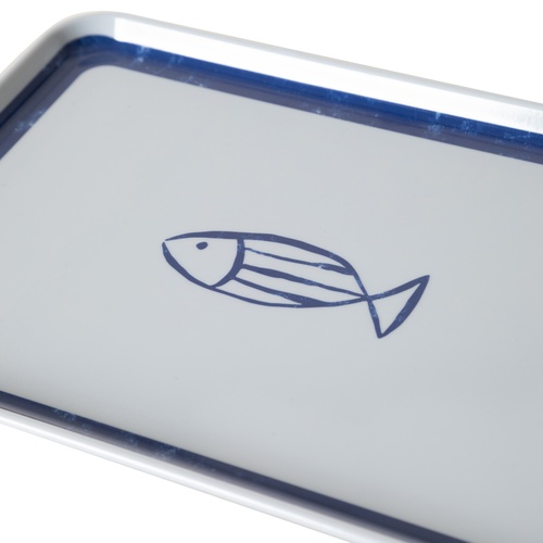  SİMİ MELAMIN TEPSİ 33X23CM