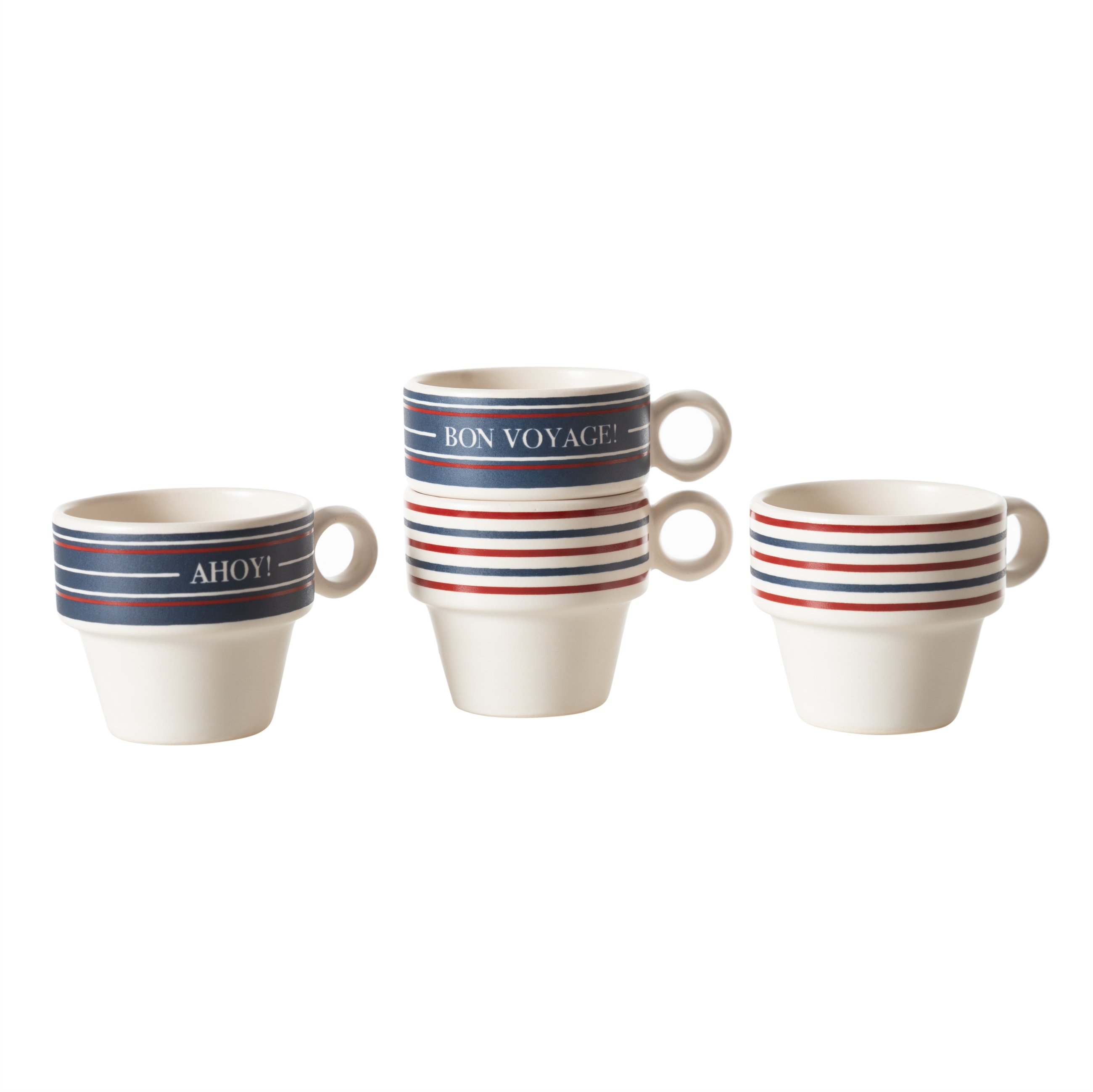 MARINE 4'LÜ FİNCAN SETİ 105 CC