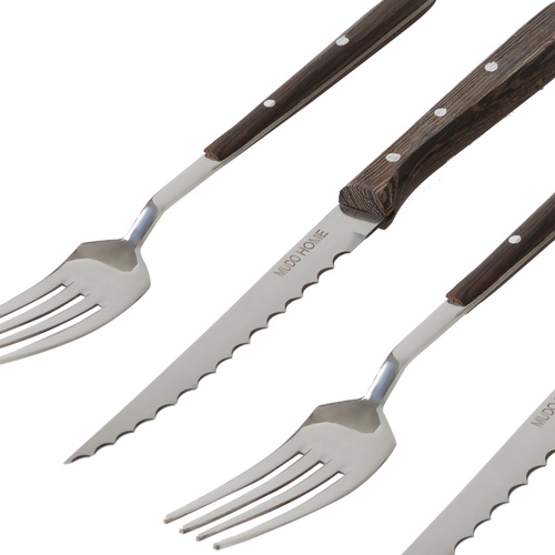  STEAK BIÇAK & ÇATAL  SETİ 2Lİ