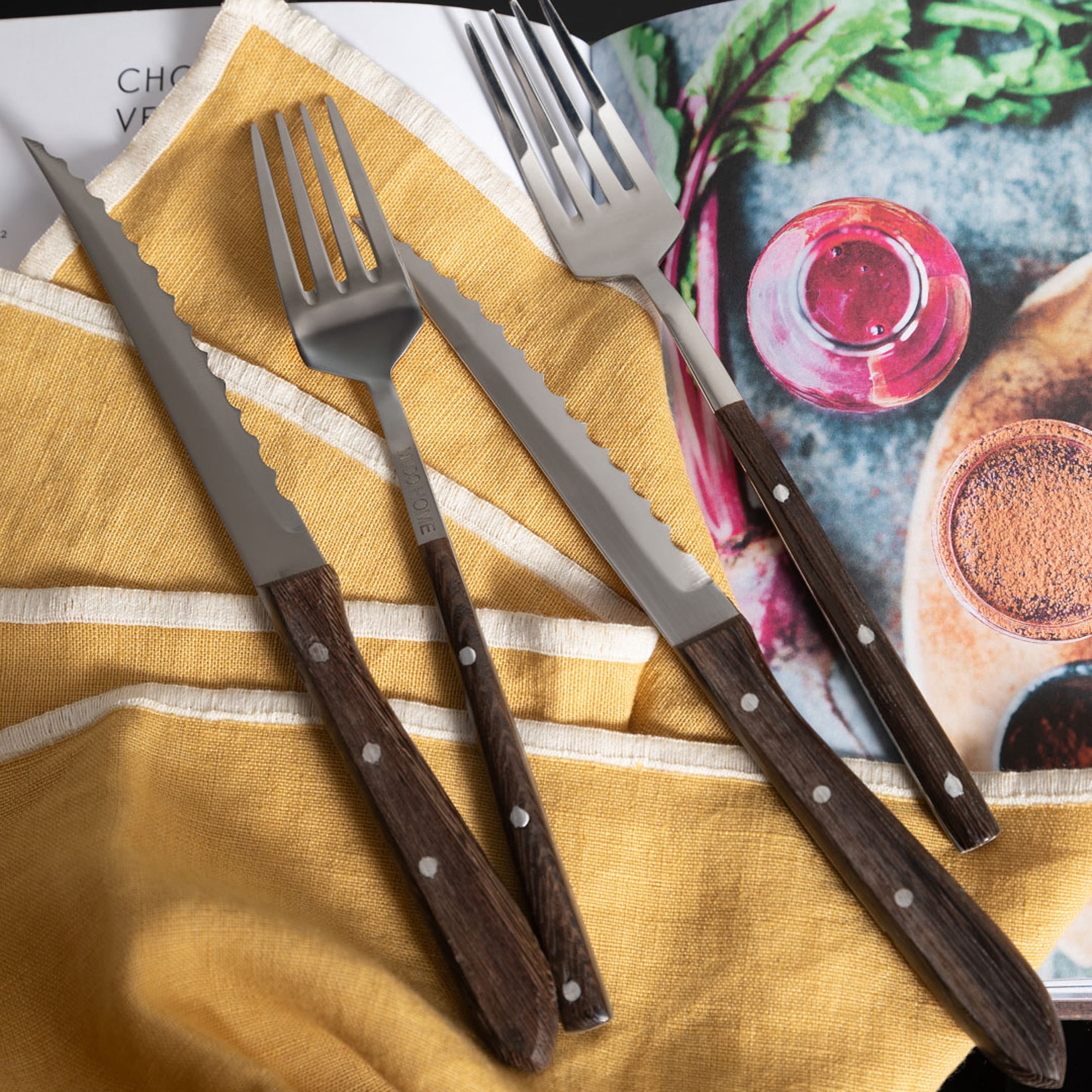 STEAK BIÇAK & ÇATAL  SETİ 2Lİ