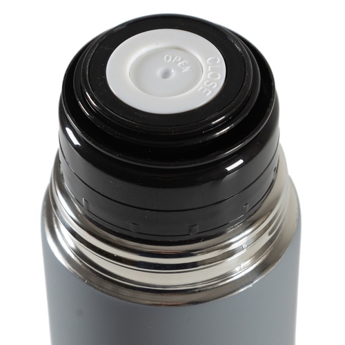  DOUBLE WALL ÇELİK TERMOS GRİ 1LT