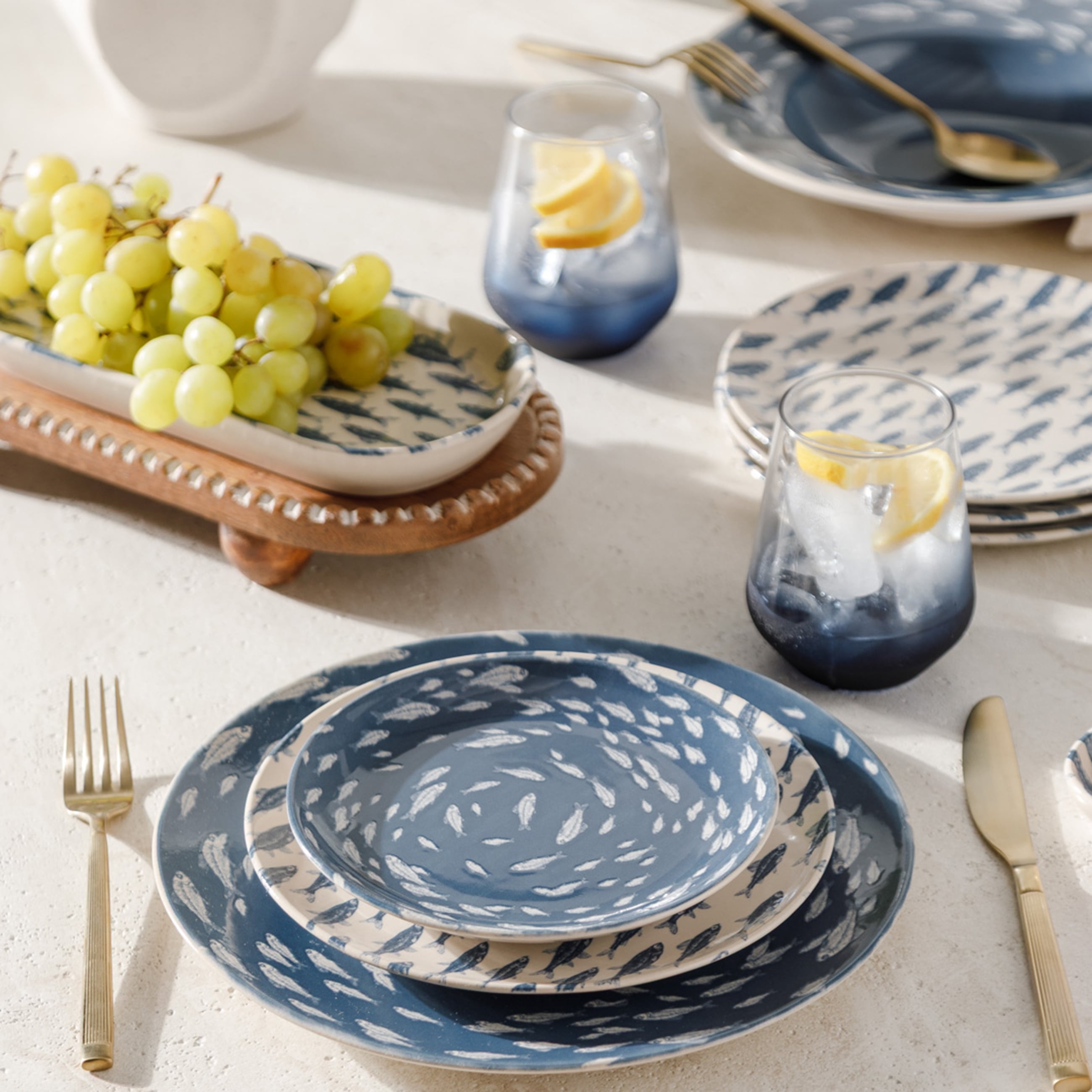 SAMOS TATLI TABAĞI SETİ 17CM- 6LI