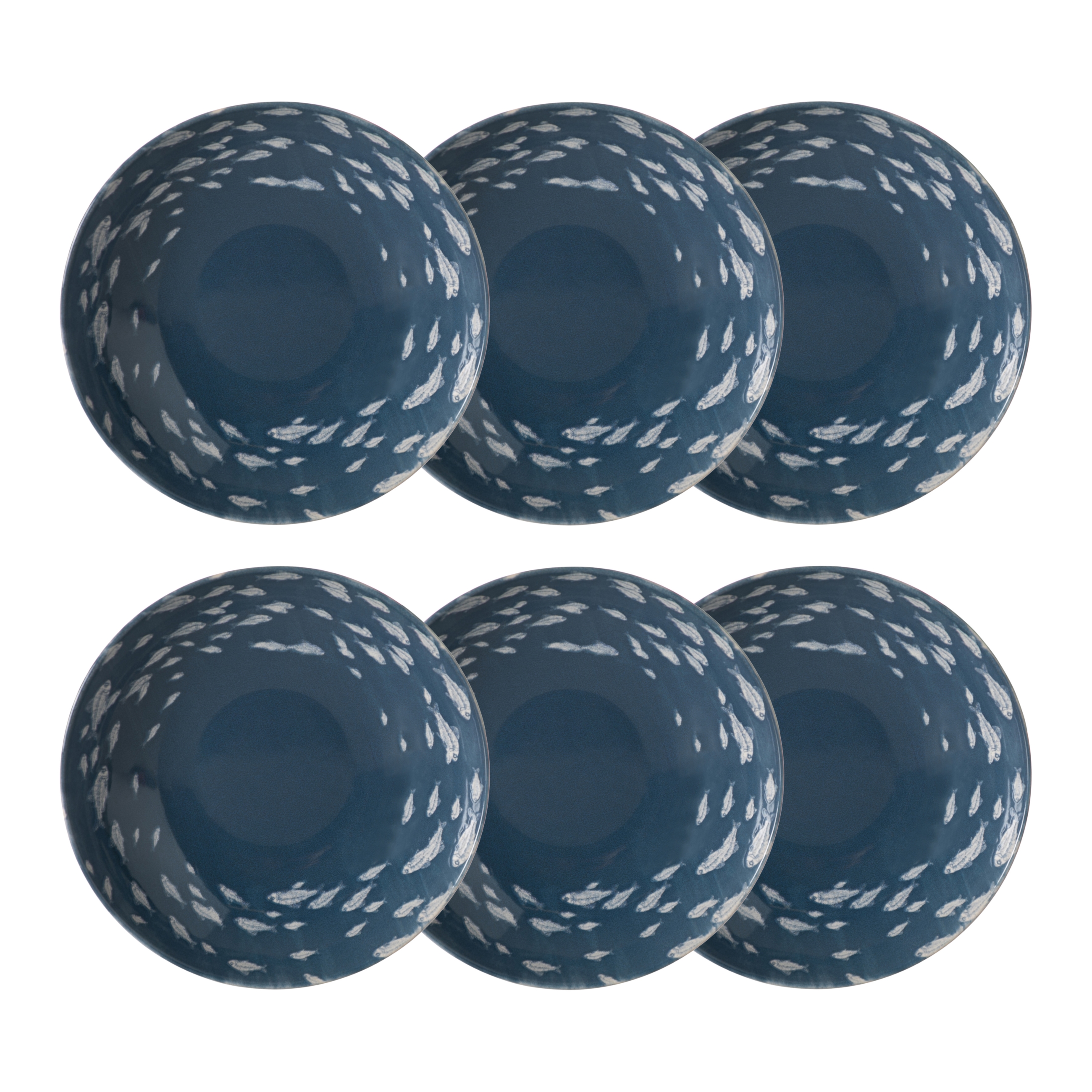 SAMOS ÇUKUR TABAK SETİ 21CM-6LI