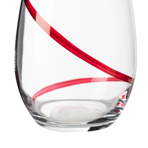  NANTES MEŞRUBAT BARDAĞI KIRMIZI 350 ML