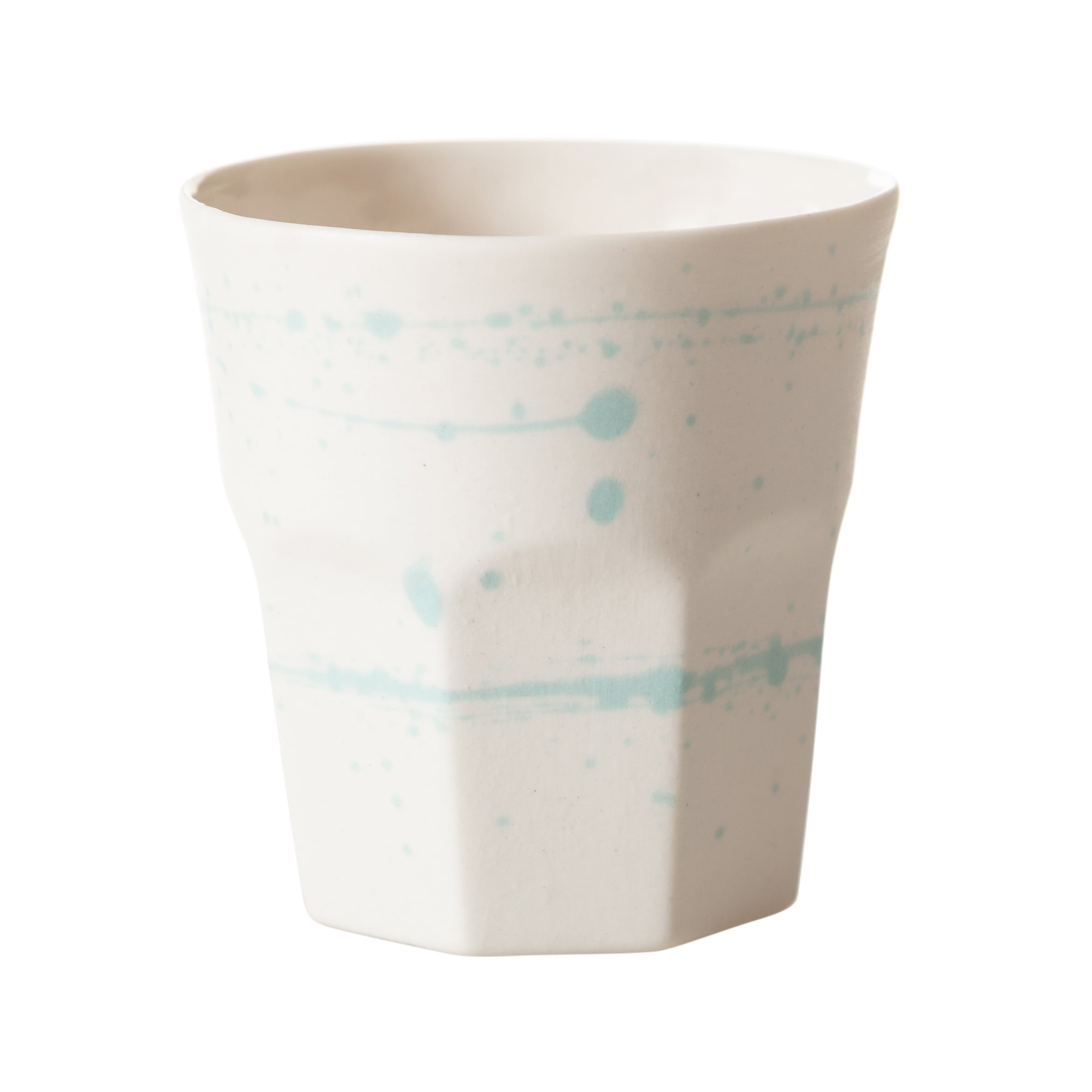 HANDMADE BEYAZ ESPRESSO FİNCANI -110 ML