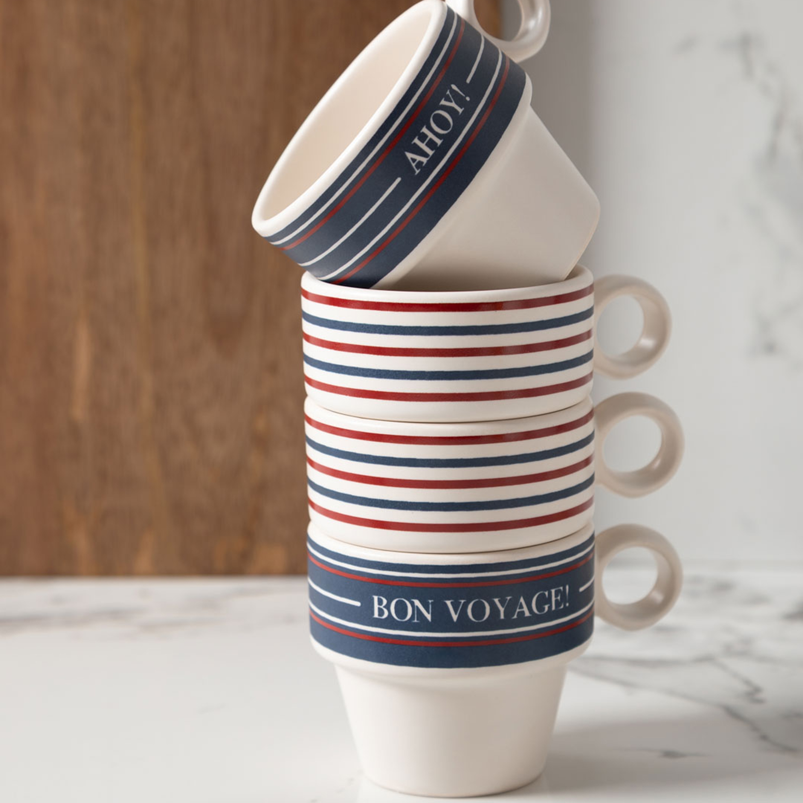 MARINE 4'LÜ FİNCAN SETİ 105 CC