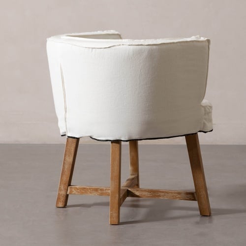 ESTIVA KOLÇAKLI SANDALYE FİLDİŞİ