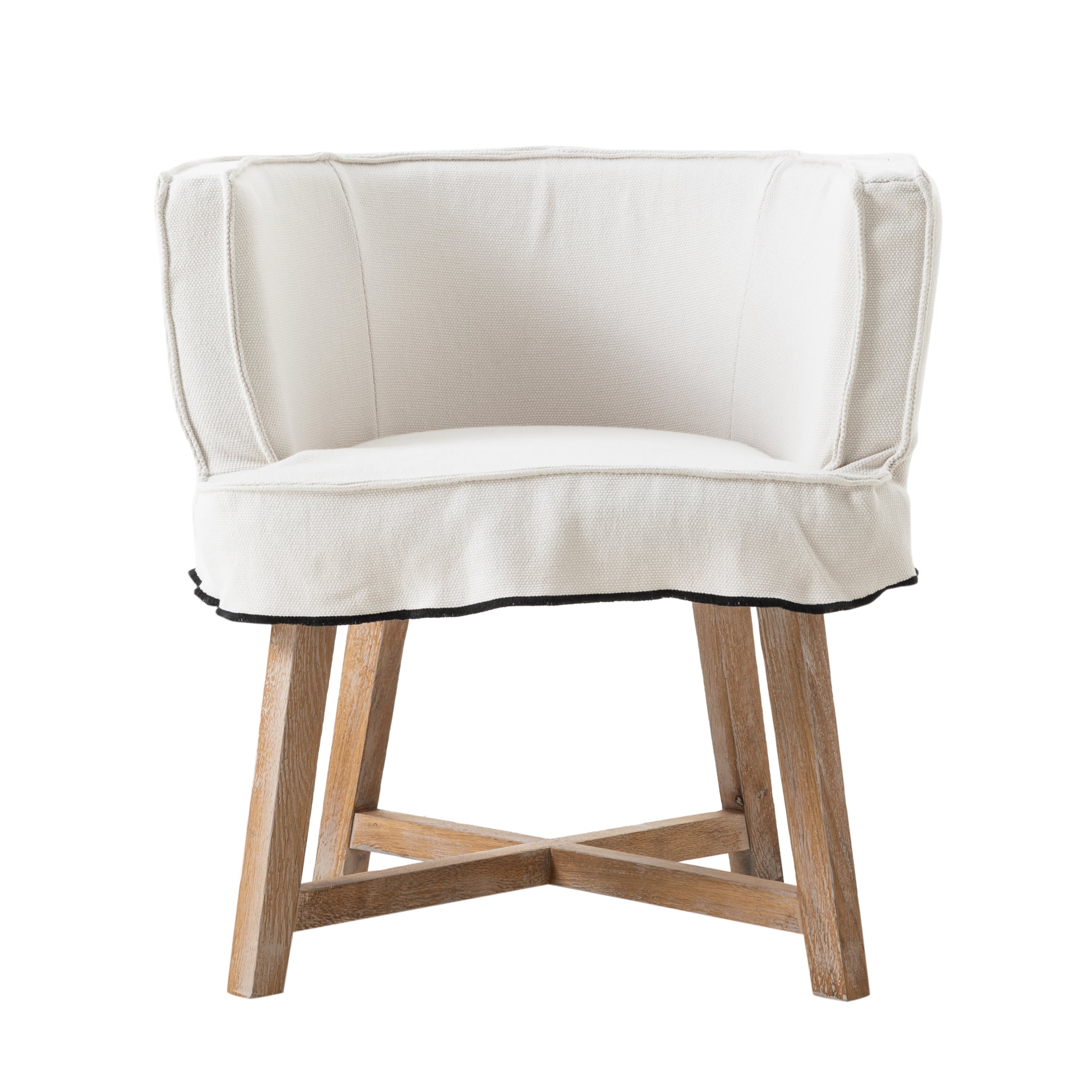 ESTIVA KOLÇAKLI SANDALYE FİLDİŞİ