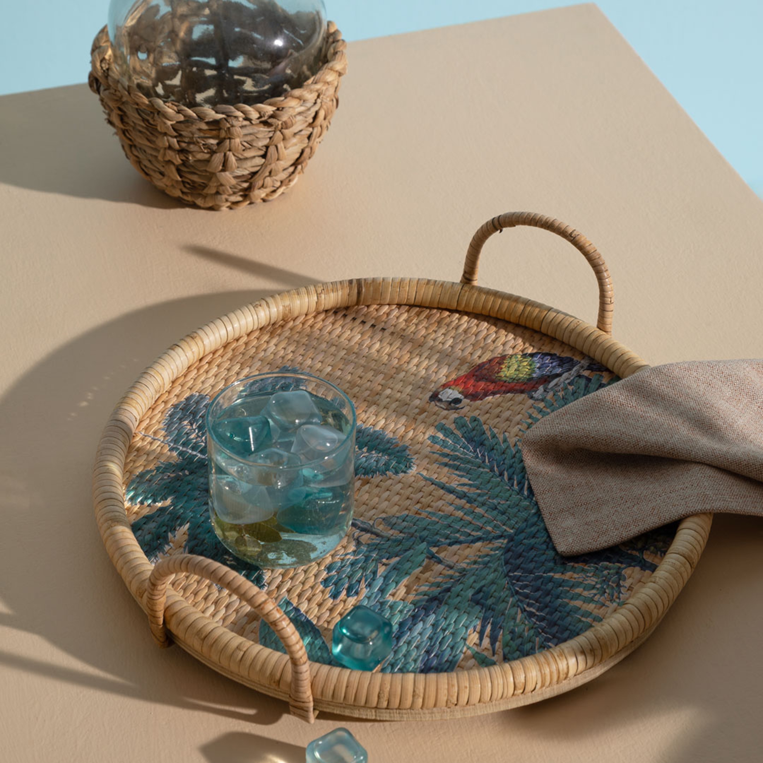 GRANNY DEKORATİF TEPSİ 37X36CM