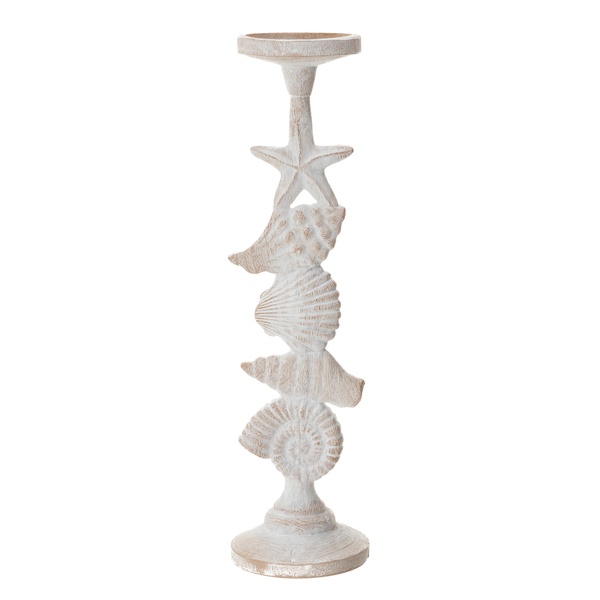 Mudo Home  Sea World Mumluk Beyaz 11X11X42 Cm