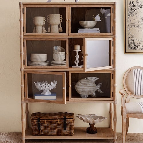  SHELL DEKORATİF KASE BEYAZ 34X22X20 CM